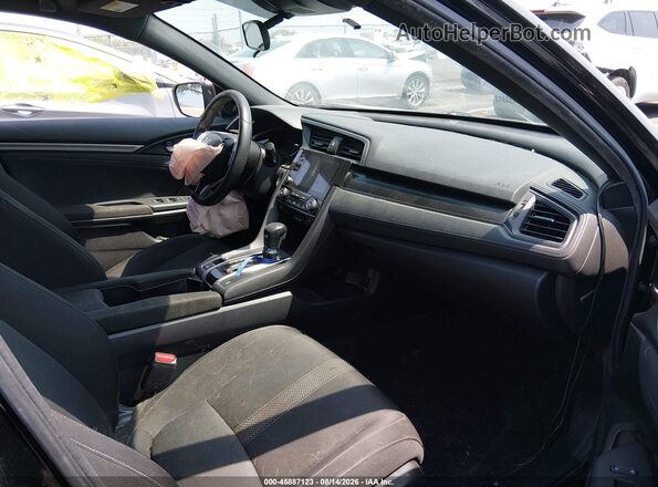 SHHFK7H63LU214930 2020 HONDA CIVIC Black Front interior view