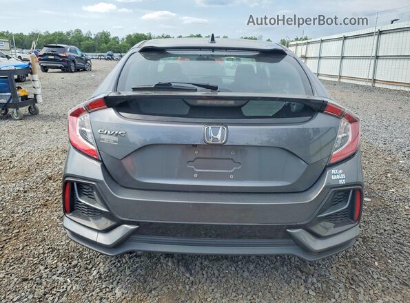 SHHFK7H64MU406844 2021 HONDA CIVIC Gray Widok z tyłu