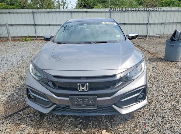 SHHFK7H64MU406844 2021 HONDA CIVIC Gray Widok z przodu