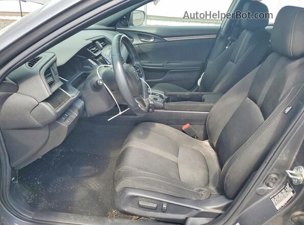 SHHFK7H64MU406844 2021 HONDA CIVIC Gray Widok wnętrza z przodu