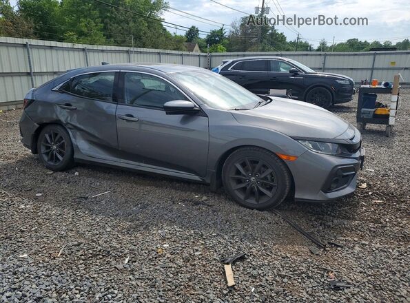 SHHFK7H64MU406844 2021 HONDA CIVIC Gray Przód prawy