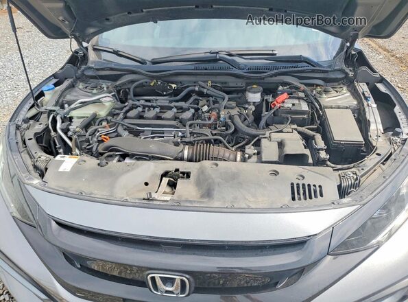 SHHFK7H64MU406844 2021 HONDA CIVIC Gray Widok wnętrza z tyłu
