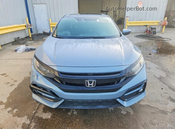 SHHFK7H65LU224746 2020 HONDA CIVIC Silver Front view