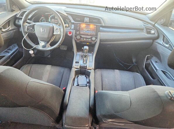 SHHFK7H65LU224746 2020 HONDA CIVIC Silver Dashboard view
