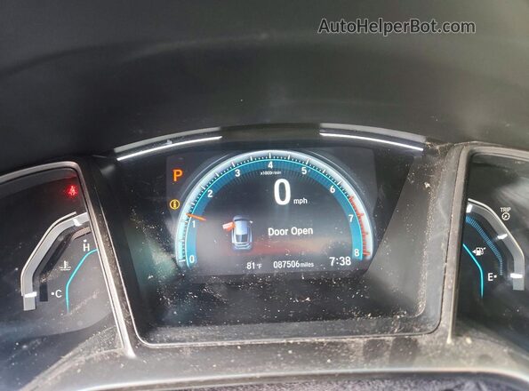 SHHFK7H65LU224746 2020 HONDA CIVIC Silver Instrument cluster view