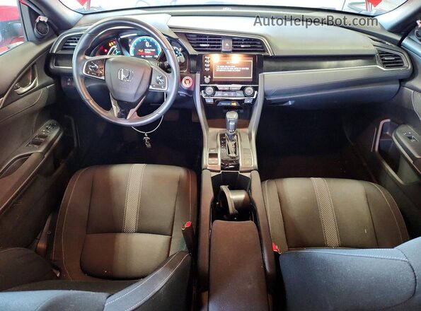 SHHFK7H65MU202361 2021 HONDA CIVIC Red Dashboard view