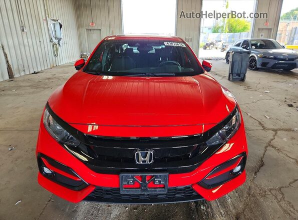 SHHFK7H65MU202361 2021 HONDA CIVIC Red Front view
