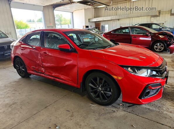 SHHFK7H65MU202361 2021 HONDA CIVIC Red Front right