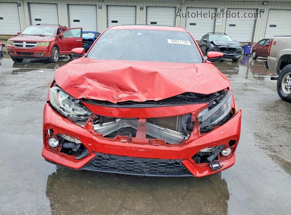 SHHFK7H65MU204613 2021 HONDA CIVIC Red Դիմացի տեսք