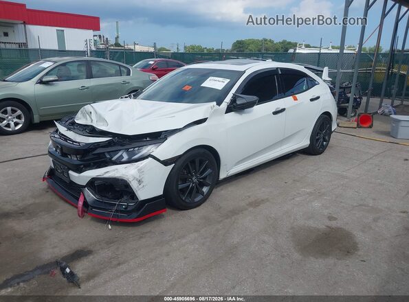SHHFK7H65MU405962 2021 HONDA CIVIC White Vista tres cuartos delantera izquierda