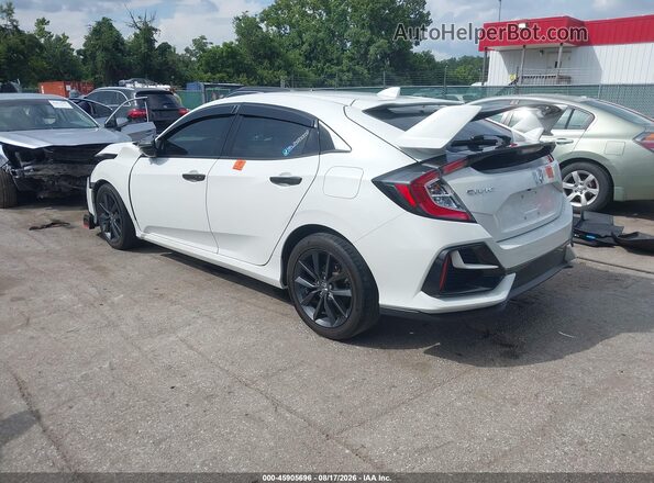 SHHFK7H65MU405962 2021 HONDA CIVIC White Trasero izquierdo