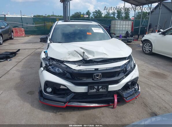 SHHFK7H65MU405962 2021 HONDA CIVIC White Vista del cuadro de instrumentos