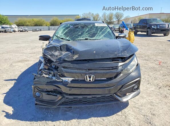 SHHFK7H66LU217904 2020 HONDA CIVIC Черный Вид спереди