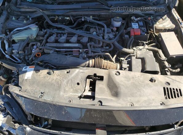 SHHFK7H66LU217904 2020 HONDA CIVIC Черный Вид задней части салона