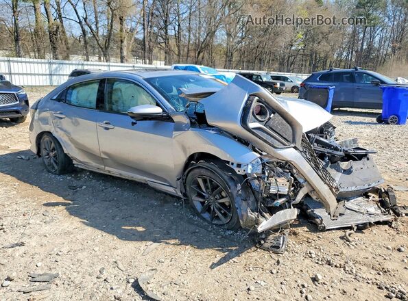 SHHFK7H66MU210677 2021 HONDA CIVIC Серебряный Передняя правая четверть