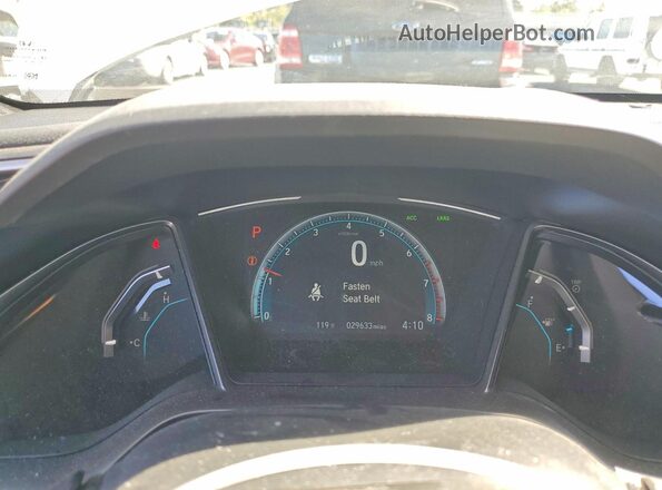SHHFK7H66MU425945 2021 HONDA CIVIC White Սարքավորումների վահանակի տեսք