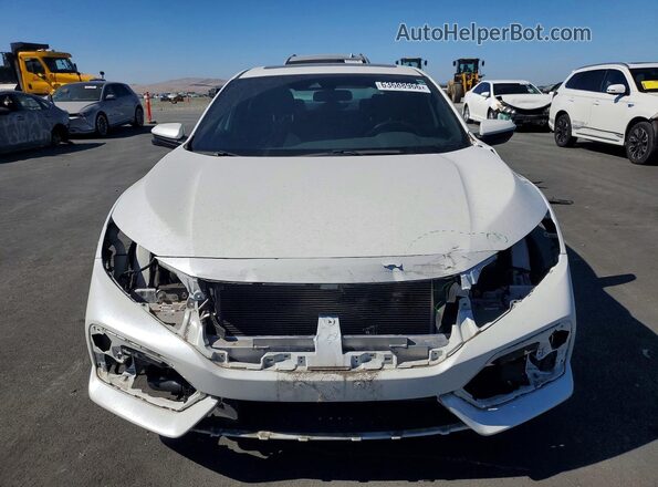 SHHFK7H66MU425945 2021 HONDA CIVIC White Դիմացի տեսք