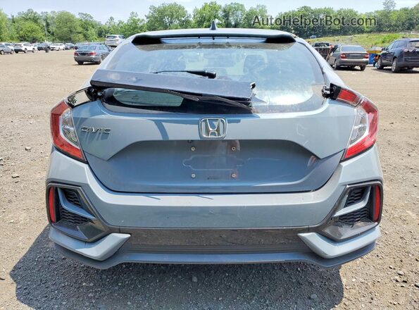 SHHFK7H67LU401667 2020 HONDA CIVIC Gray Rear view