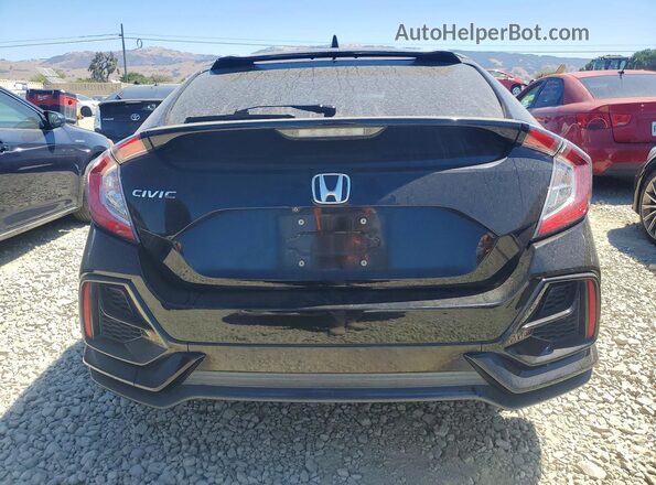 SHHFK7H67LU405492 2020 HONDA CIVIC Black უკანა ხედი