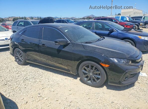 SHHFK7H67LU405492 2020 HONDA CIVIC Black წინა მარჯვენა