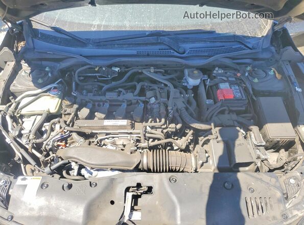 SHHFK7H67LU405492 2020 HONDA CIVIC Black უკანა სალონის ხედი