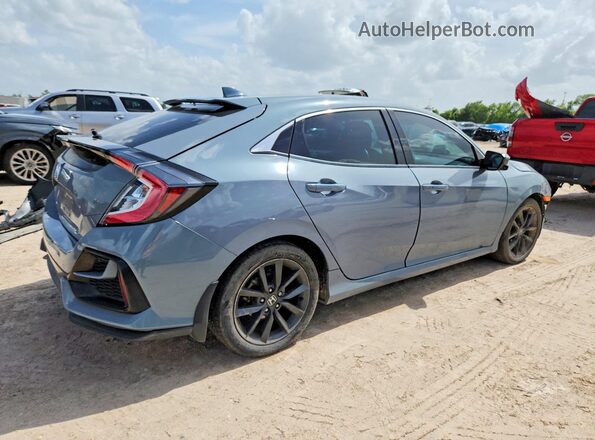 SHHFK7H67MU203169 2021 HONDA CIVIC Blue Trasero derecho