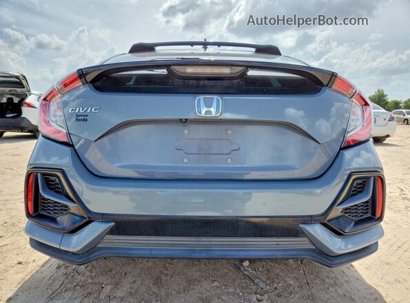 SHHFK7H67MU203169 2021 HONDA CIVIC Blue Vista trasera