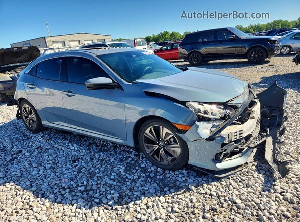 SHHFK7H68HU428173 2017 HONDA CIVIC Gray Передня права чверть