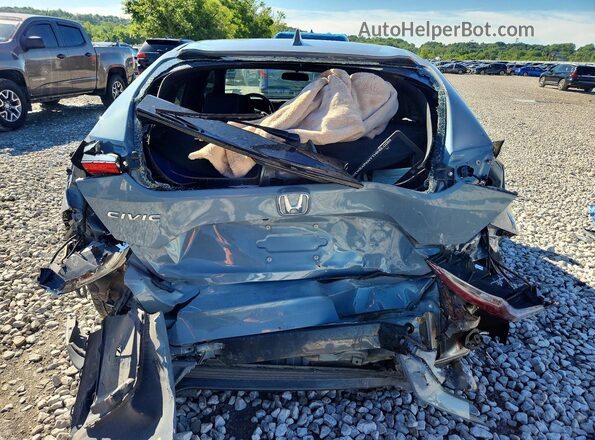 SHHFK7H68HU428173 2017 HONDA CIVIC Gray Вид ззаду