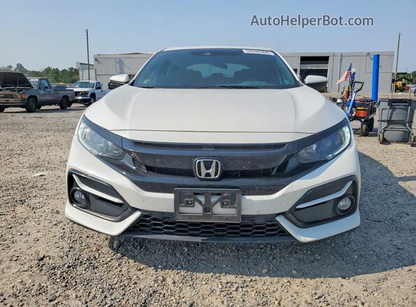 SHHFK7H68LU202143 2020 HONDA CIVIC White Widok z przodu