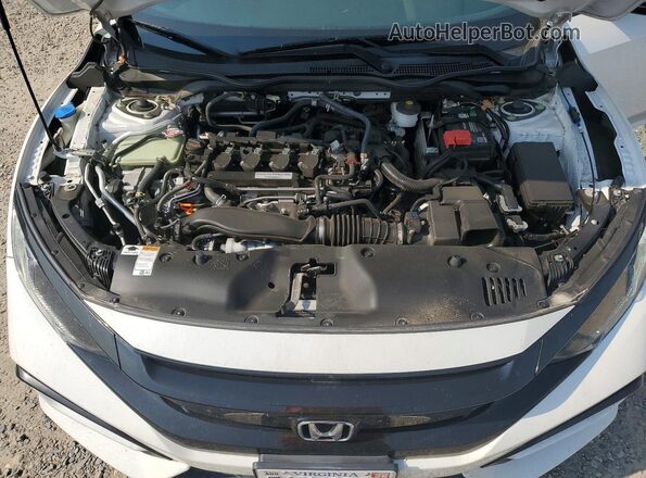 SHHFK7H68LU202143 2020 HONDA CIVIC White Widok wnętrza z tyłu