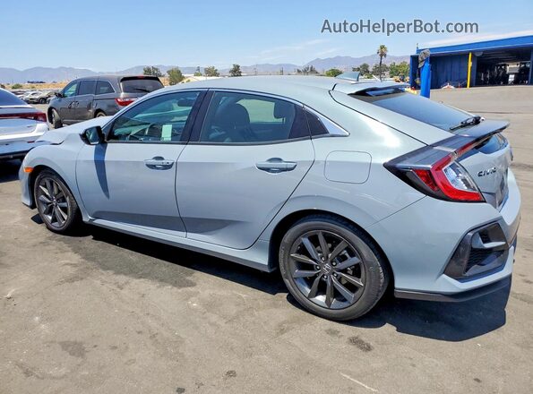SHHFK7H68MU401436 2021 HONDA CIVIC Blue Задня ліва чверть