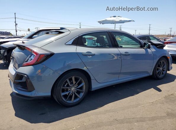 SHHFK7H68MU401436 2021 HONDA CIVIC Blue Задня права чверть