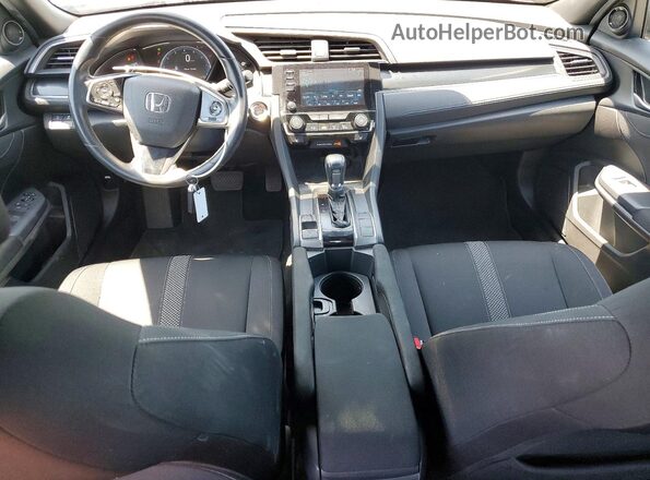 SHHFK7H68MU401436 2021 HONDA CIVIC Blue Вид панелі приладів