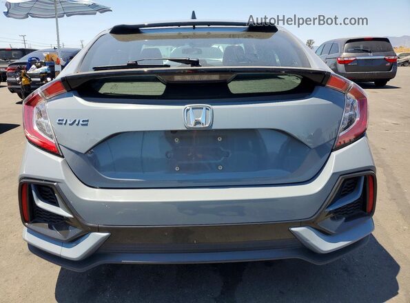 SHHFK7H68MU401436 2021 HONDA CIVIC Blue Вид ззаду