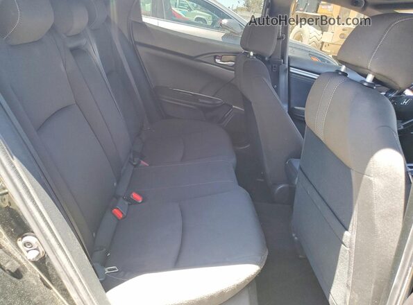 SHHFK7H68MU423064 2021 HONDA CIVIC Black უკანა სავარძლების ხედი