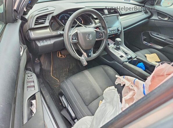 SHHFK7H69KU226532 2019 HONDA CIVIC Silver Dashboard view