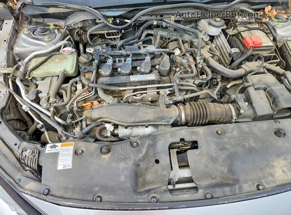 SHHFK7H69KU226532 2019 HONDA CIVIC Silver Rear interior view