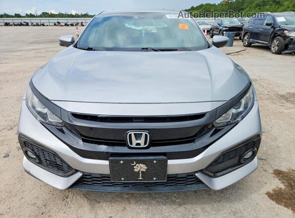 SHHFK7H69KU226532 2019 HONDA CIVIC Silver Front view