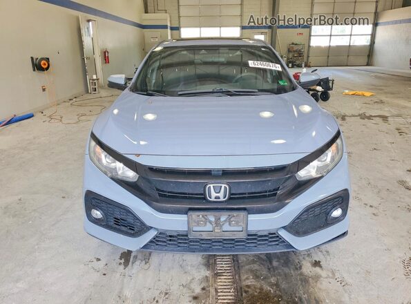 SHHFK7H69KU228667 2019 HONDA CIVIC Blue Вид спереду