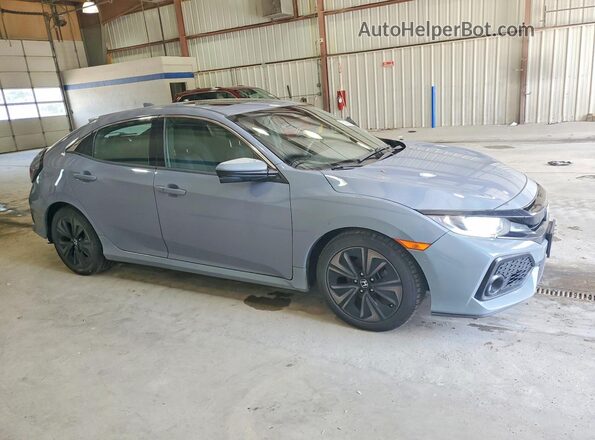 SHHFK7H69KU228667 2019 HONDA CIVIC Blue Передня права чверть