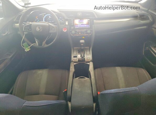 SHHFK7H69KU228667 2019 HONDA CIVIC Blue Вид панелі приладів