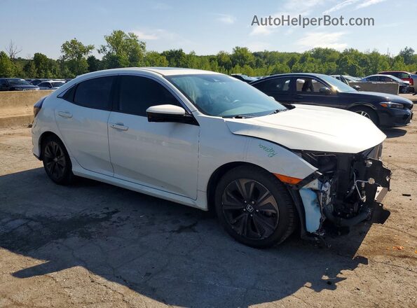 SHHFK7H69KU421675 2019 HONDA CIVIC Белый Передняя правая четверть