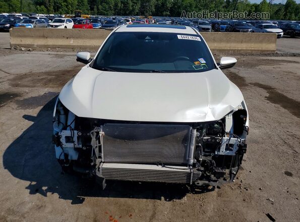 SHHFK7H69KU421675 2019 HONDA CIVIC Белый Вид спереди