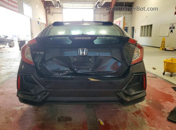 SHHFK7H69LU219775 2020 HONDA CIVIC Black უკანა ხედი