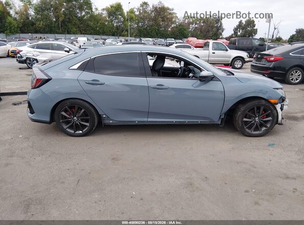 SHHFK7H69LU413349 2020 HONDA CIVIC Gray Սալոնի 360 աստիճան տեսք