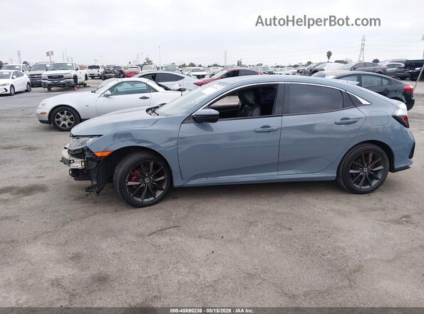 SHHFK7H69LU413349 2020 HONDA CIVIC Gray 
