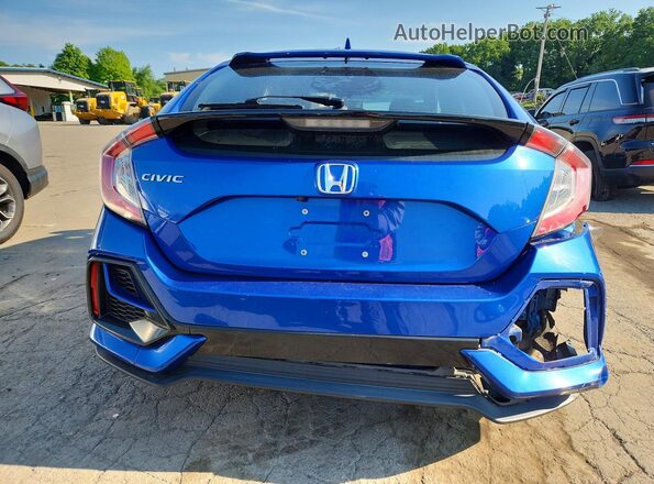 SHHFK7H69MU416527 2021 HONDA CIVIC Синий Вид сзади
