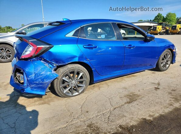 SHHFK7H69MU416527 2021 HONDA CIVIC Синий Задняя правая четверть