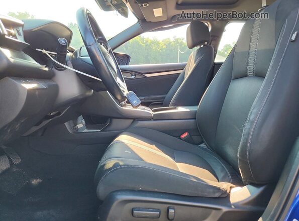 SHHFK7H69MU416527 2021 HONDA CIVIC Синий Вид салона спереди